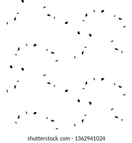 Abstract vector monochrome background. Halftone illustration pattern