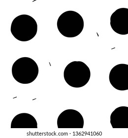 Abstract vector monochrome background. Halftone illustration pattern