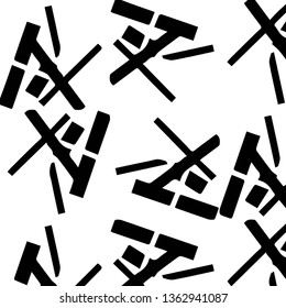 Abstract vector monochrome background. Halftone illustration pattern