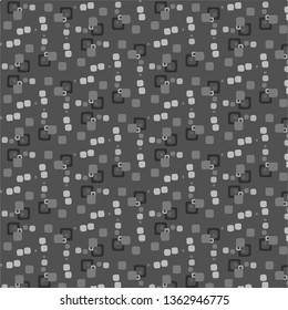 Abstract vector monochrome background. Halftone illustration pattern