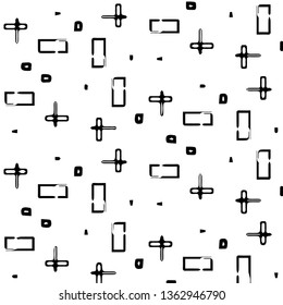 Abstract vector monochrome background. Halftone illustration pattern