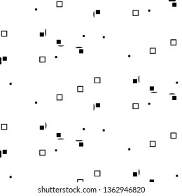 Abstract vector monochrome background. Halftone illustration pattern