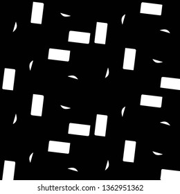 Abstract vector monochrome background. Halftone illustration pattern