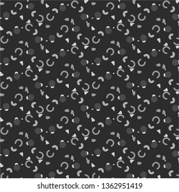 Abstract vector monochrome background. Halftone illustration pattern