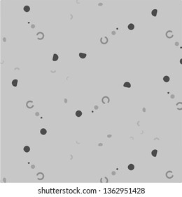 Abstract vector monochrome background. Halftone illustration pattern