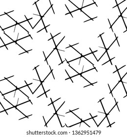 Abstract vector monochrome background. Halftone illustration pattern