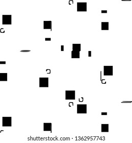 Abstract vector monochrome background. Halftone illustration pattern