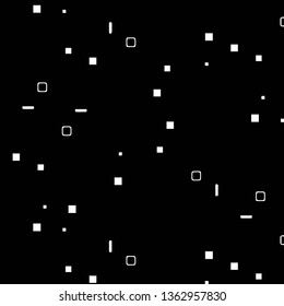 Abstract vector monochrome background. Halftone illustration pattern