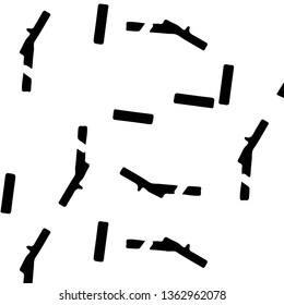 Abstract vector monochrome background. Halftone illustration pattern