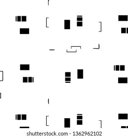 Abstract vector monochrome background. Halftone illustration pattern