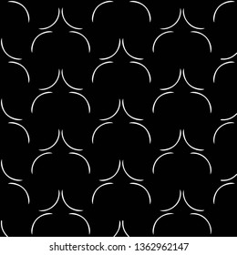 Abstract vector monochrome background. Halftone illustration pattern
