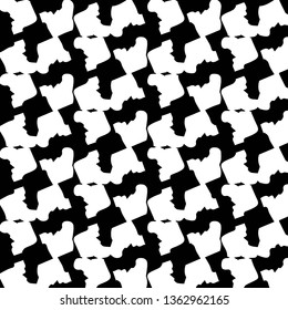 Abstract vector monochrome background. Halftone illustration pattern