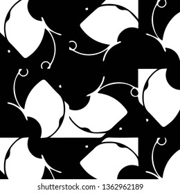 Abstract vector monochrome background. Halftone illustration pattern
