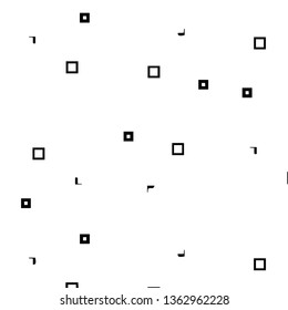 Abstract vector monochrome background. Halftone illustration pattern