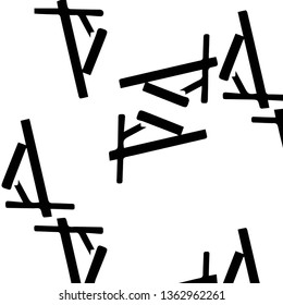 Abstract vector monochrome background. Halftone illustration pattern