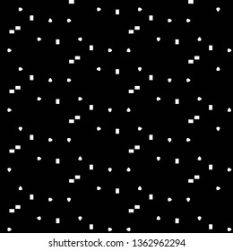 Abstract vector monochrome background. Halftone illustration pattern