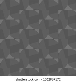 Abstract vector monochrome background. Halftone illustration pattern