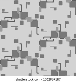 Abstract vector monochrome background. Halftone illustration pattern
