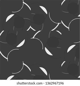 Abstract vector monochrome background. Halftone illustration pattern