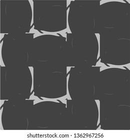 Abstract vector monochrome background. Halftone illustration pattern