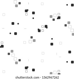 Abstract vector monochrome background. Halftone illustration pattern