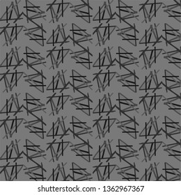 Abstract vector monochrome background. Halftone illustration pattern