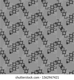 Abstract vector monochrome background. Halftone illustration pattern