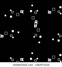 Abstract vector monochrome background. Halftone illustration pattern