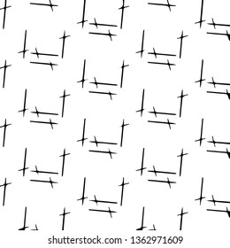 Abstract vector monochrome background. Halftone illustration pattern