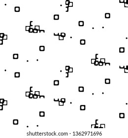 Abstract vector monochrome background. Halftone illustration pattern