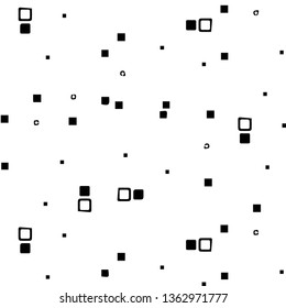 Abstract vector monochrome background. Halftone illustration pattern