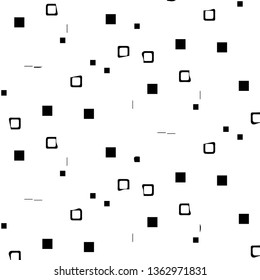 Abstract vector monochrome background. Halftone illustration pattern