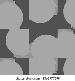 Abstract vector monochrome background. Halftone illustration pattern