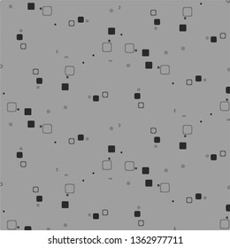 Abstract vector monochrome background. Halftone illustration pattern