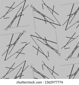 Abstract vector monochrome background. Halftone illustration pattern
