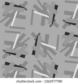 Abstract vector monochrome background. Halftone illustration pattern