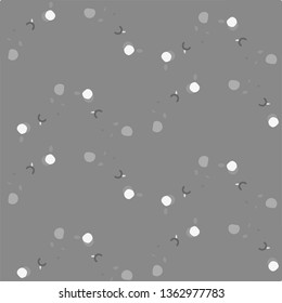 Abstract vector monochrome background. Halftone illustration pattern