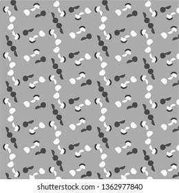 Abstract vector monochrome background. Halftone illustration pattern