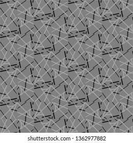Abstract vector monochrome background. Halftone illustration pattern