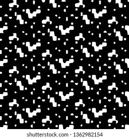 Abstract vector monochrome background. Halftone illustration pattern
