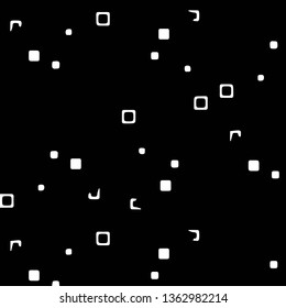 Abstract vector monochrome background. Halftone illustration pattern