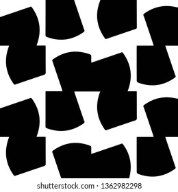 Abstract vector monochrome background. Halftone illustration pattern