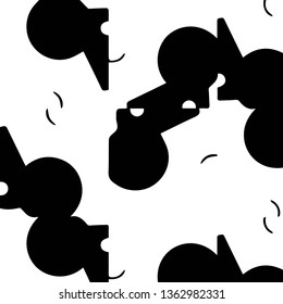 Abstract vector monochrome background. Halftone illustration pattern