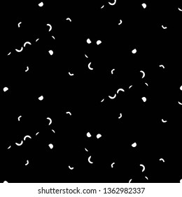 Abstract vector monochrome background. Halftone illustration pattern