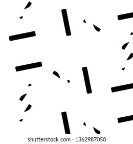 Abstract vector monochrome background. Halftone illustration pattern