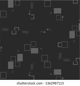 Abstract vector monochrome background. Halftone illustration pattern