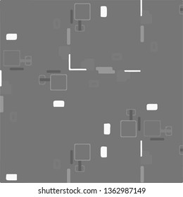 Abstract vector monochrome background. Halftone illustration pattern