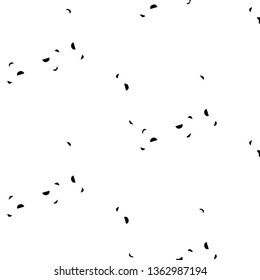 Abstract vector monochrome background. Halftone illustration pattern