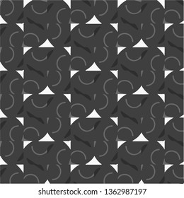 Abstract vector monochrome background. Halftone illustration pattern