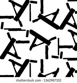 Abstract vector monochrome background. Halftone illustration pattern